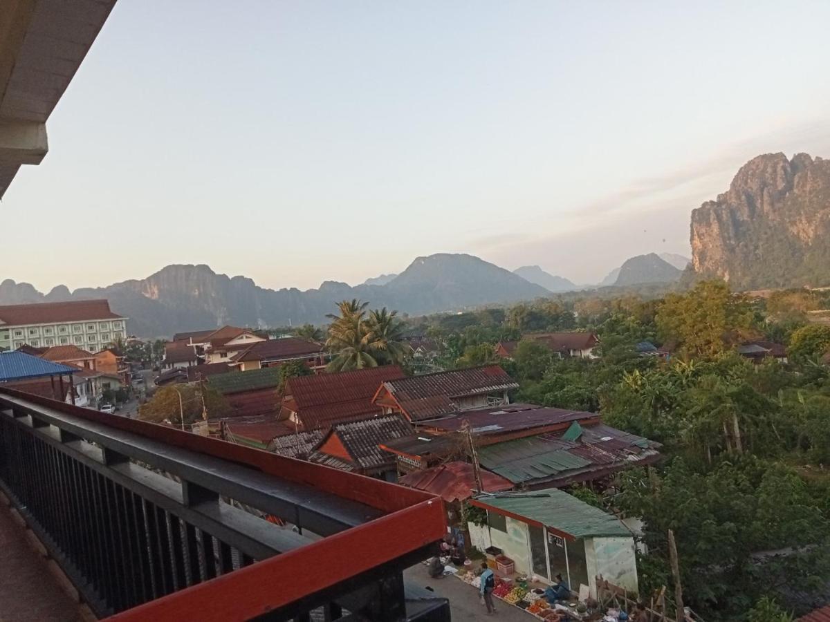 ואנג ויינג Bountang Mountain View Riverside Hotel מראה חיצוני תמונה