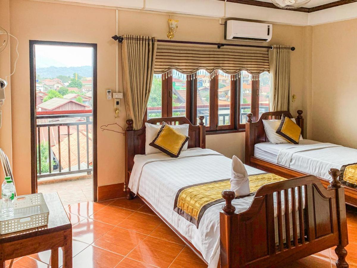 ואנג ויינג Bountang Mountain View Riverside Hotel מראה חיצוני תמונה